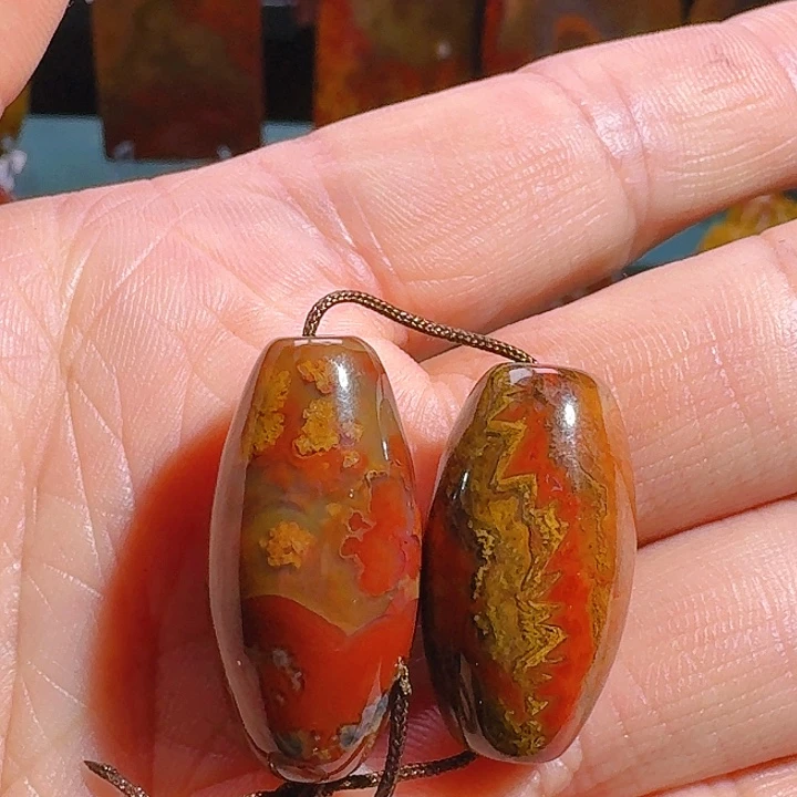 玛瑙/玉髓未镶嵌珠宝半成品