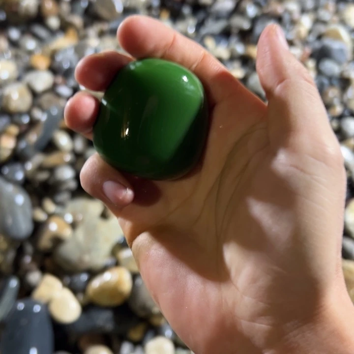 石英岩玉未镶嵌车挂