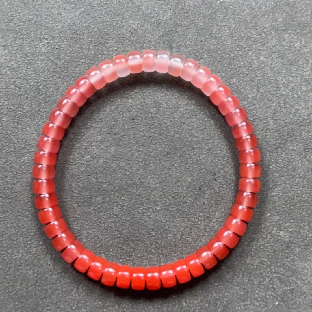 南红玛瑙未镶嵌颈饰