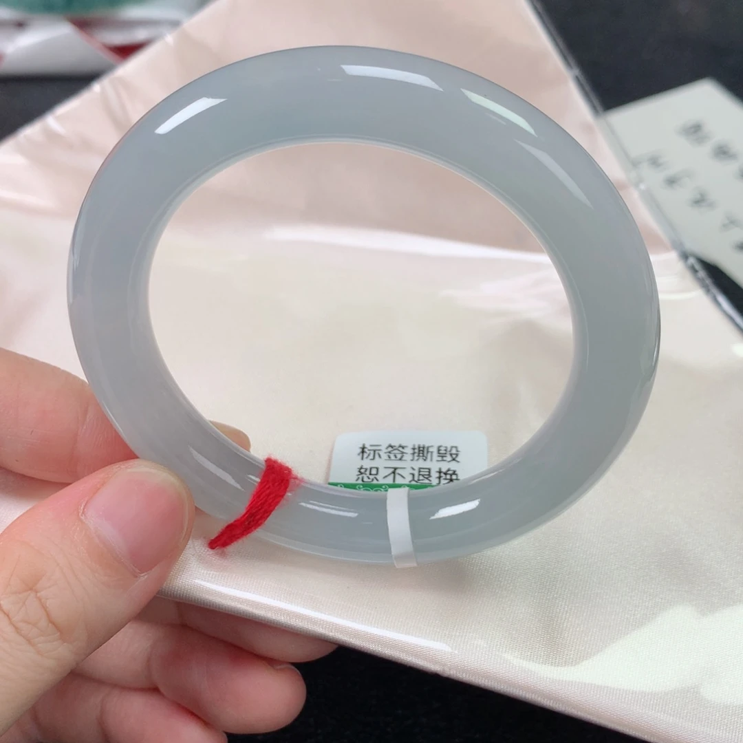 未镶嵌手镯翡翠缅甸天然翡翠手镯56