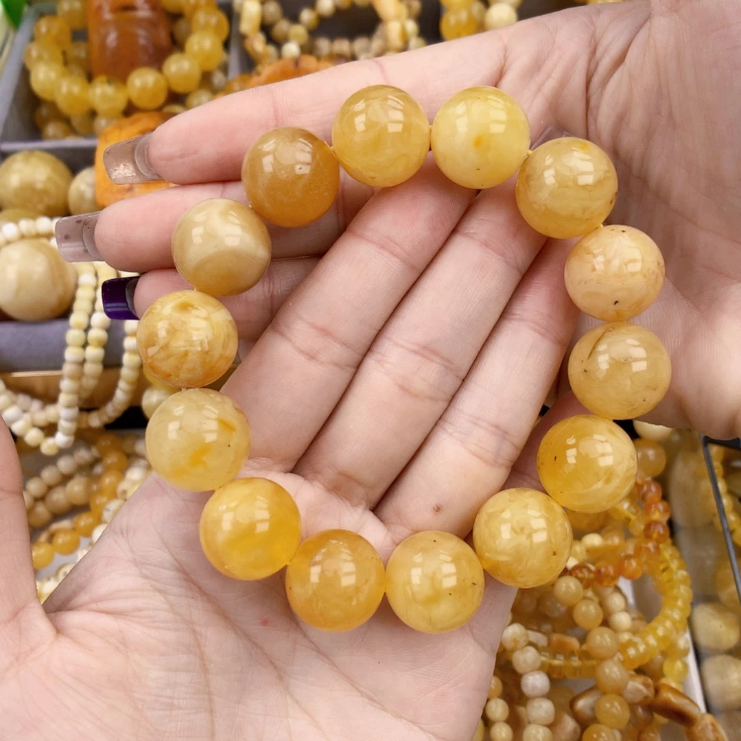 琥珀未镶嵌珠宝奇石16