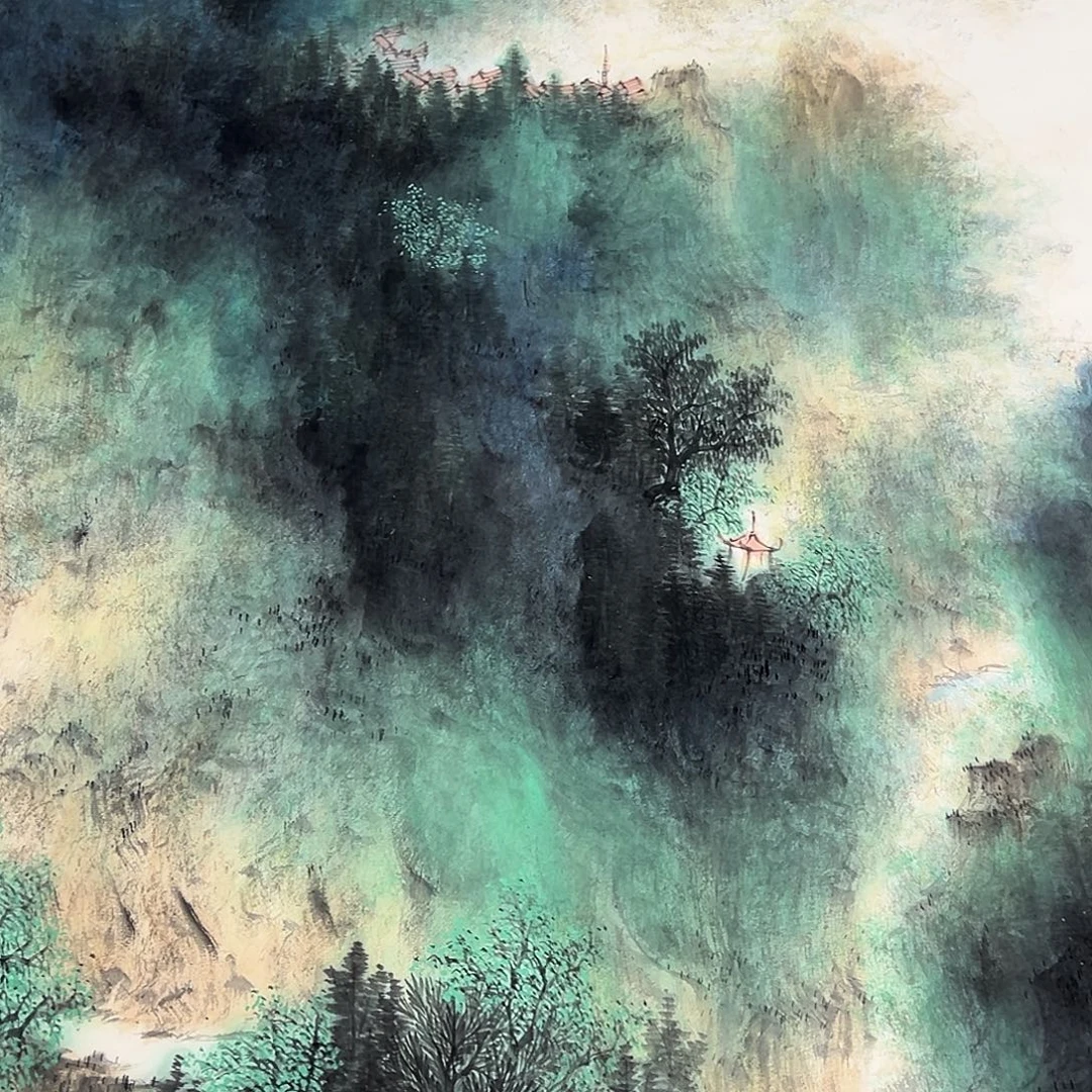 国画纯手绘作品欣赏