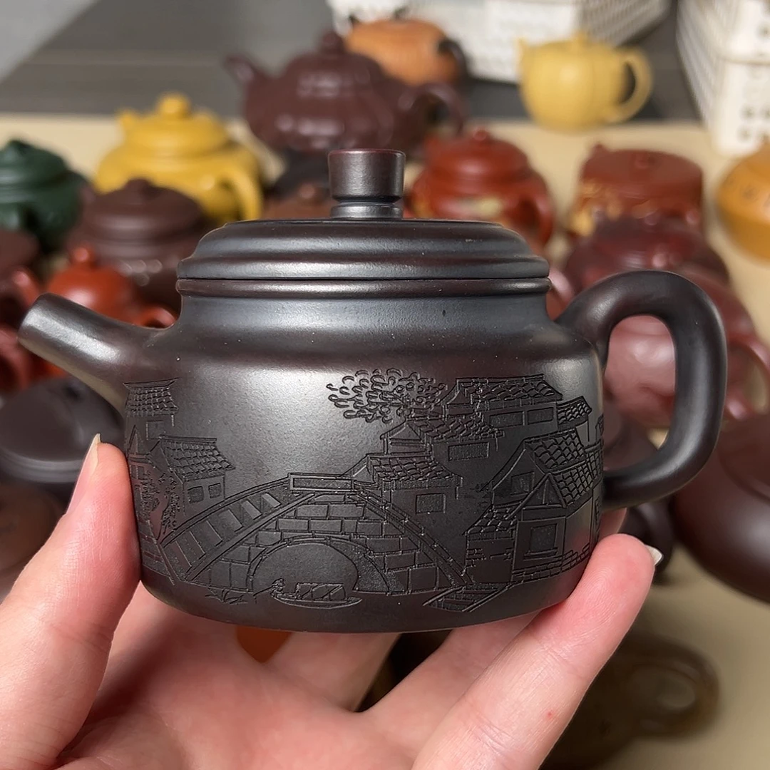 茶壶紫砂宜兴紫砂壶36