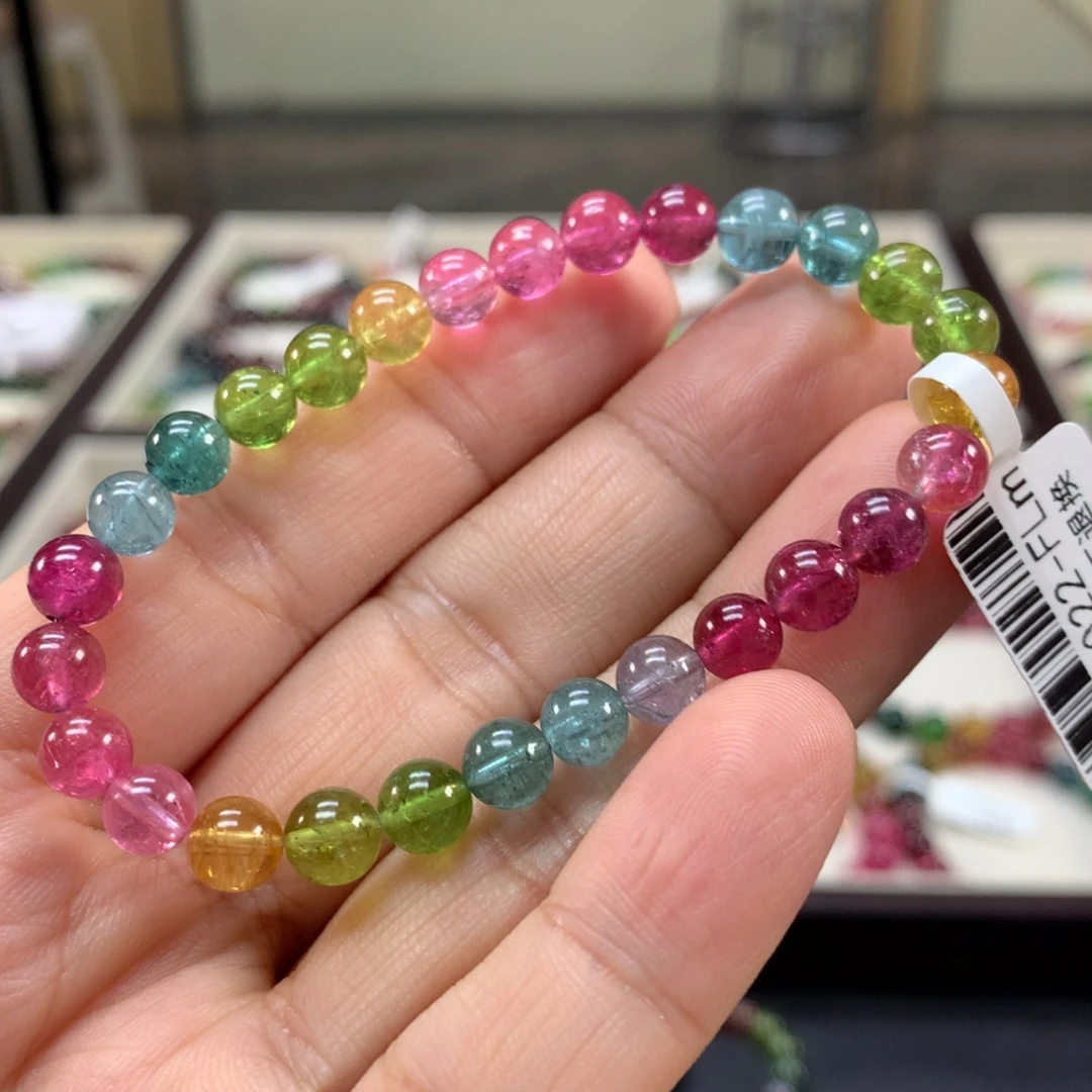 手链未镶嵌碧玺6.6左右