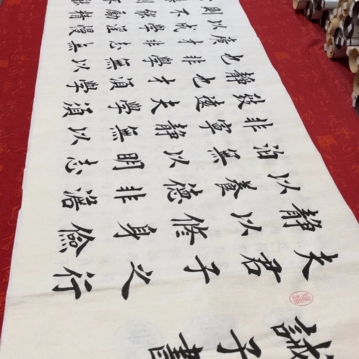 书法戒子书堵金栋白宣