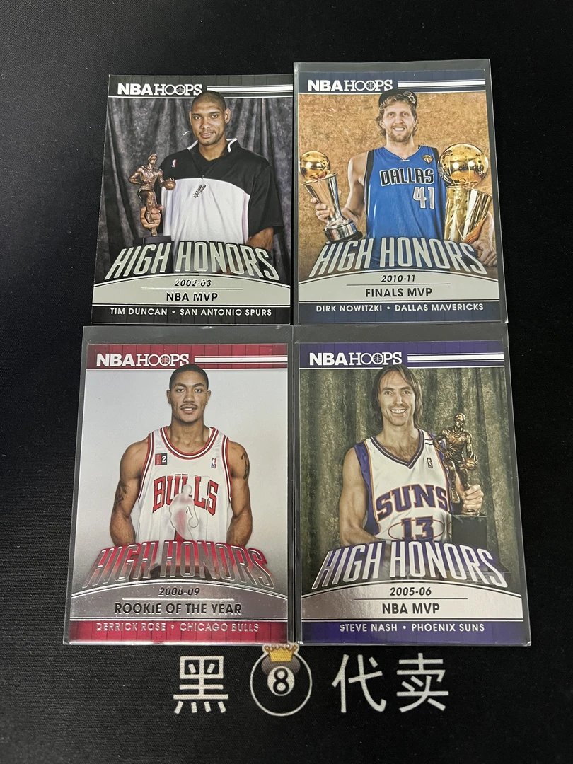 罗斯 邓肯 诺维斯基 纳斯 捧杯  球星卡 LOT