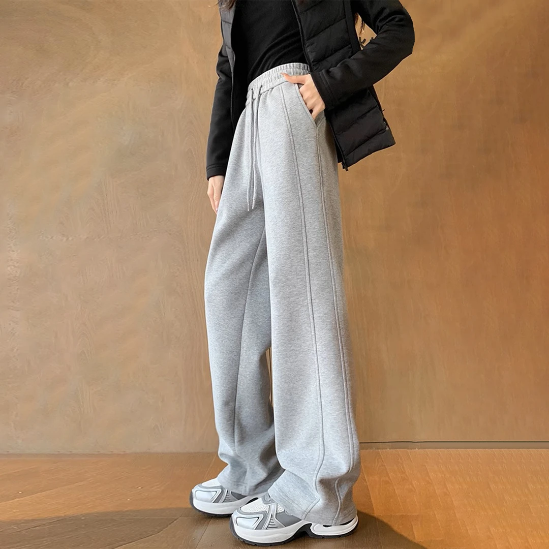 女童卫裤休闲洋气童装2025新款秋t冬季宽松中大童运动裤女孩外穿