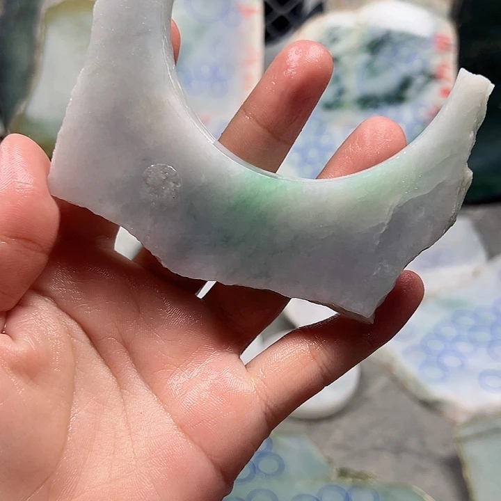 翡翠未镶嵌颈饰纯天然缅甸翡翠