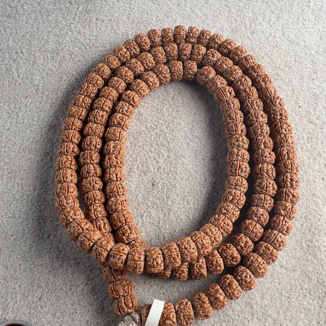 金刚菩提吊坠五星盘龙108