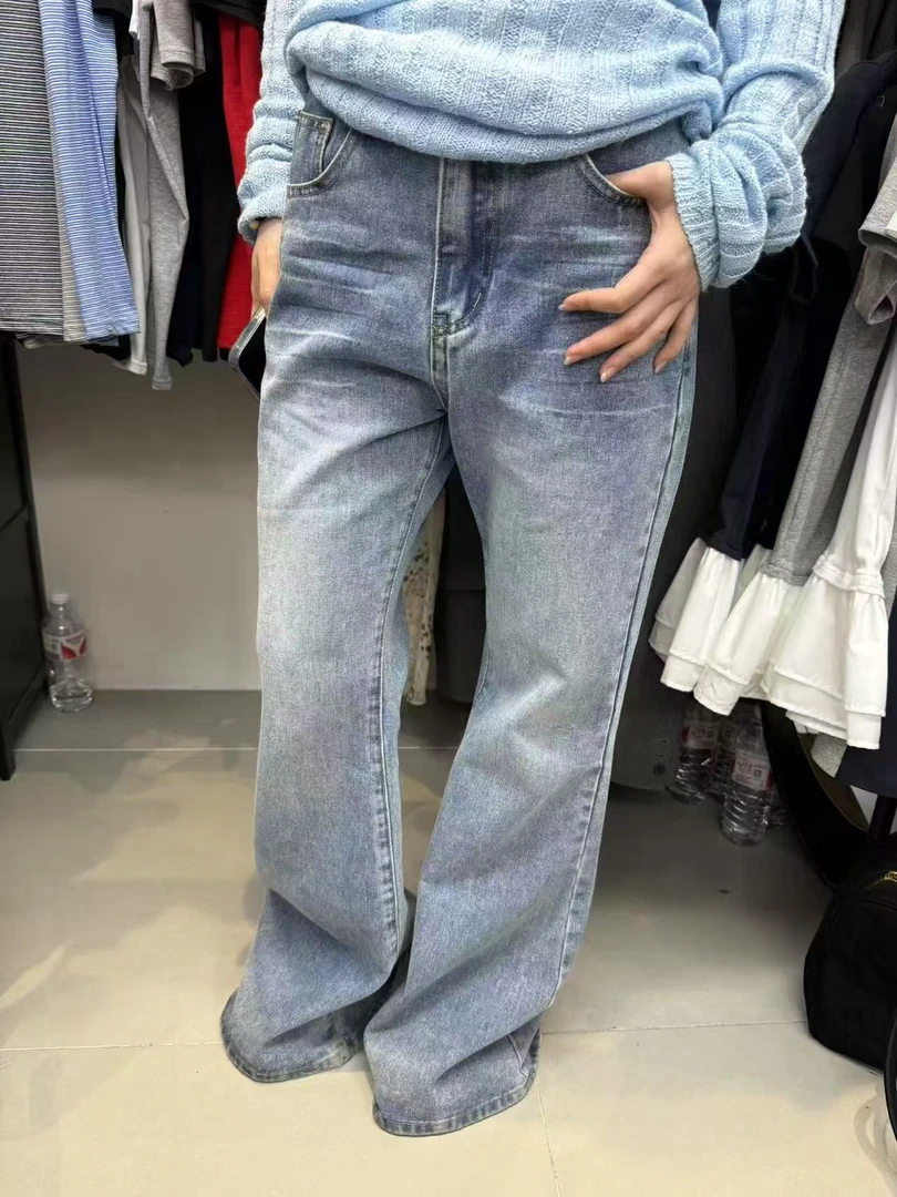 裤型很好的洋气牛仔裤 显瘦哦