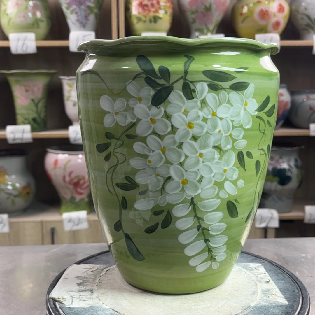 1zp景德镇陶瓷花盆