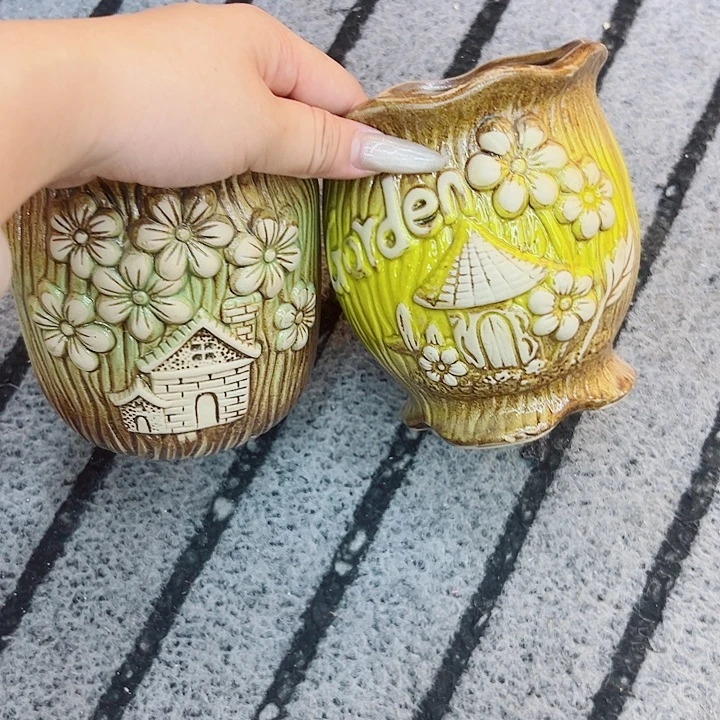 有孔，满10元发货多肉陶瓷花盆