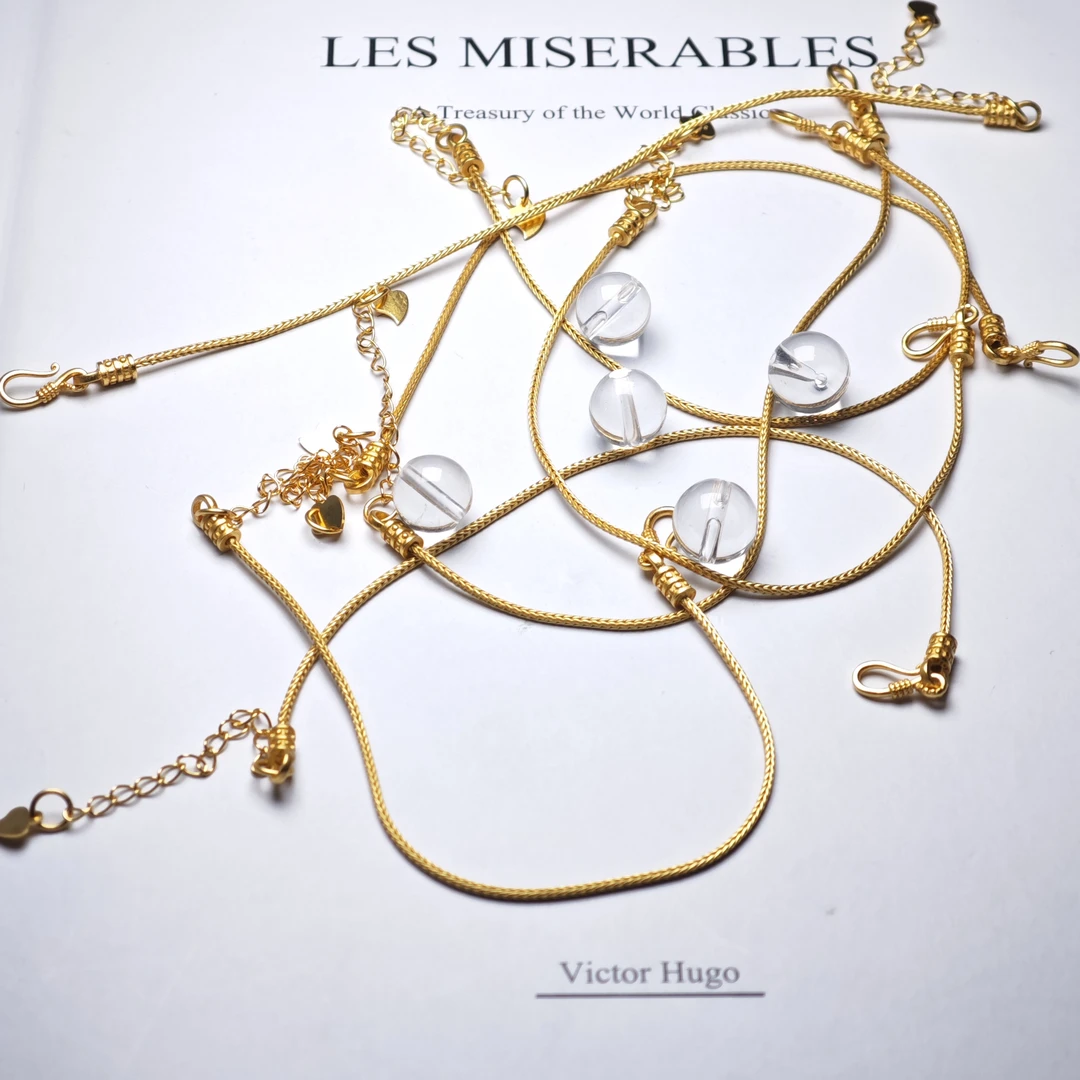 晶匠天然白水晶单珠 多样性发其一编号-BB1115简约 DIY珠料