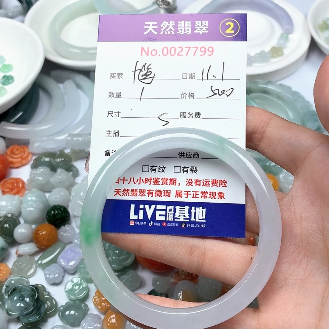 尴****翡翠未镶嵌颈饰ty