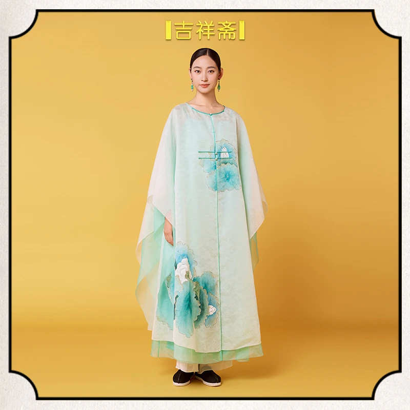 |吉祥斋|碧荷坊外套国风宽松新中式外套