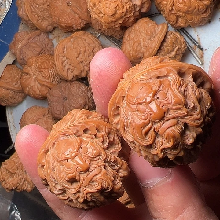 目***标核桃手串/手链核桃雕刻