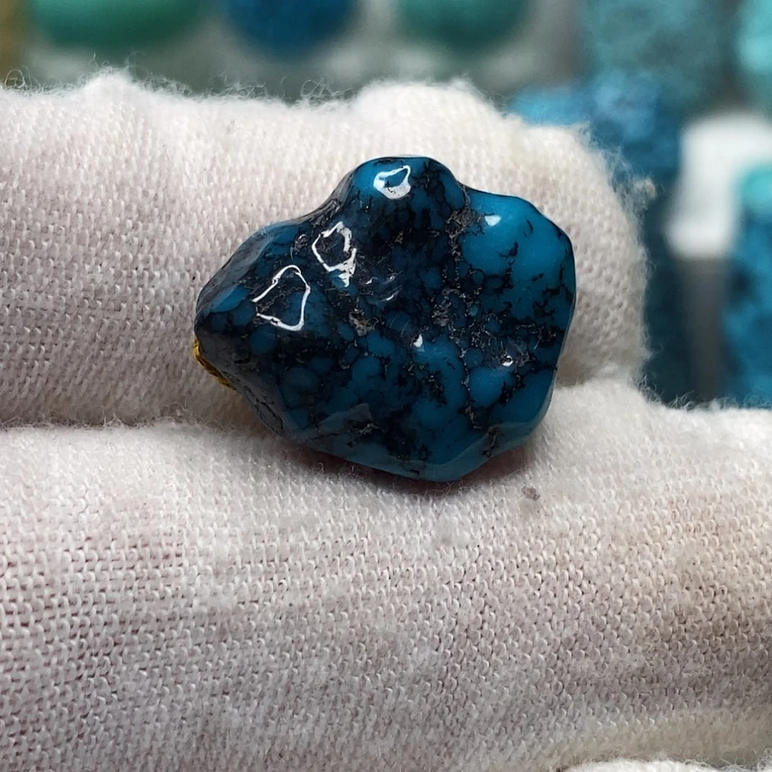 未镶嵌绿松石天然原矿 地大质检 抖音基地顺丰发货