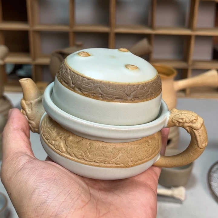 壶老段烧陶瓷茶器