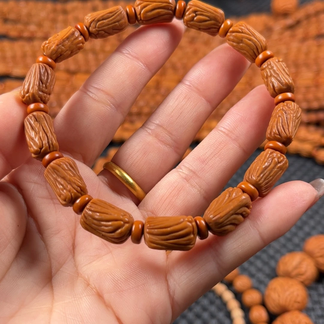 桃核手串Y9链接手串