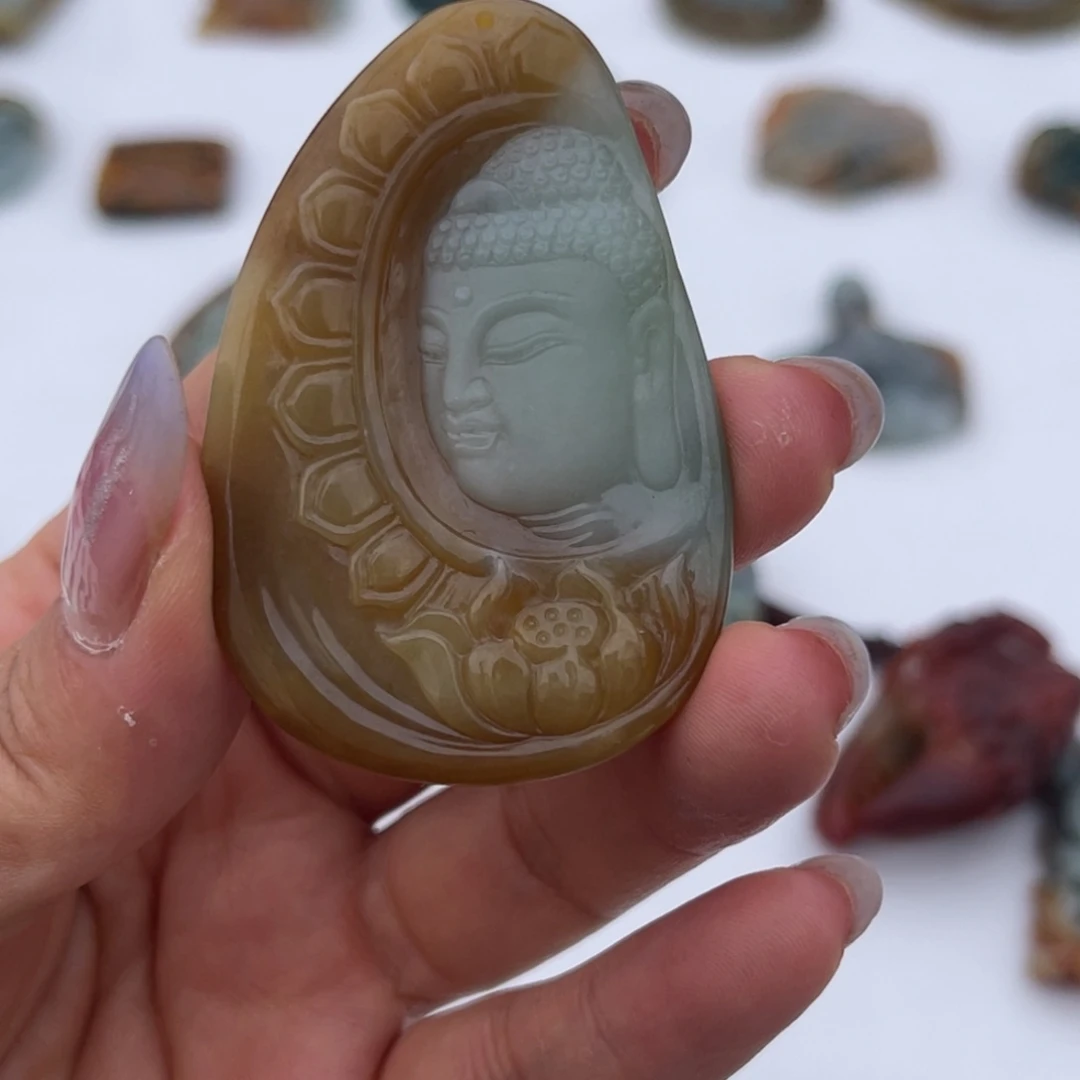 【闪购商品】翡翠未镶嵌吊坠(不含链)春**夜