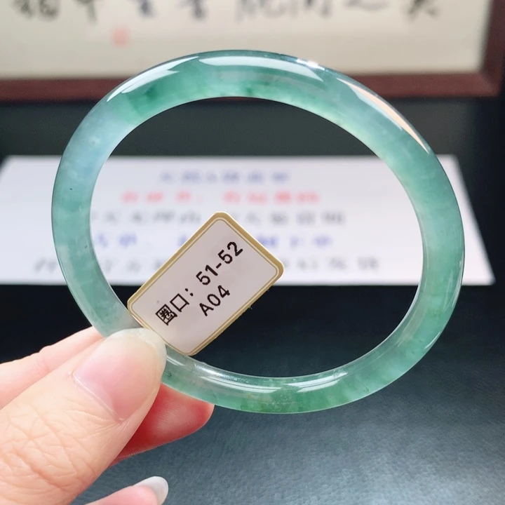 翡翠未镶嵌手镯翡翠手镯114