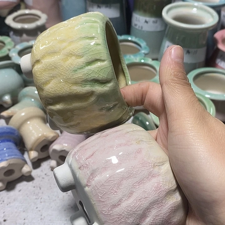 红陶【满10米包邮默认微瑕疵】2个