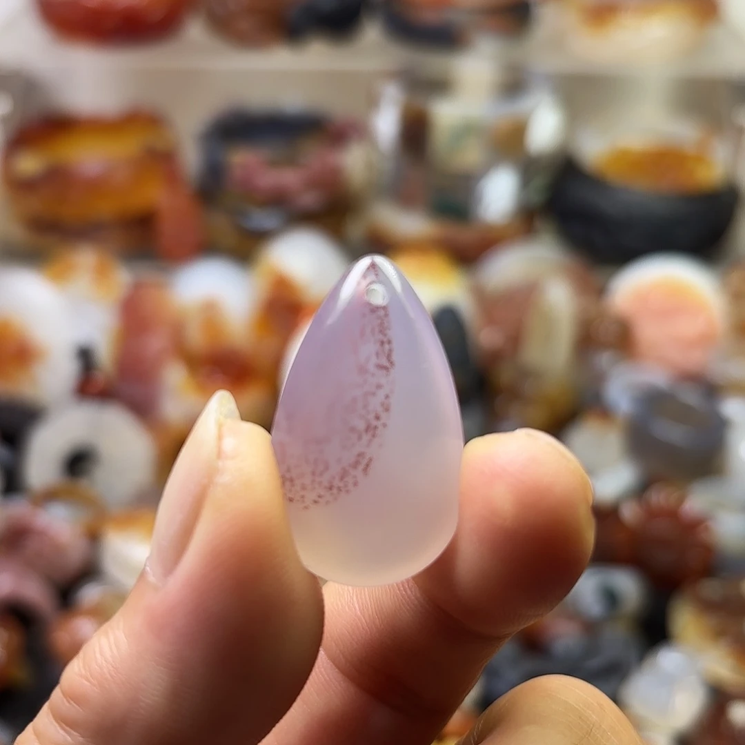 玛瑙/玉髓未镶嵌吊坠(不含链)