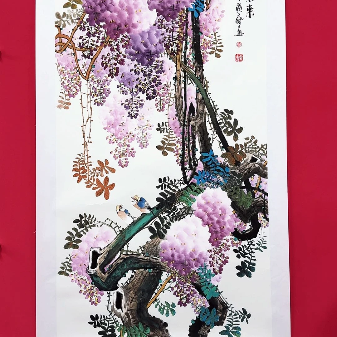 国画黄艺8平尺精品