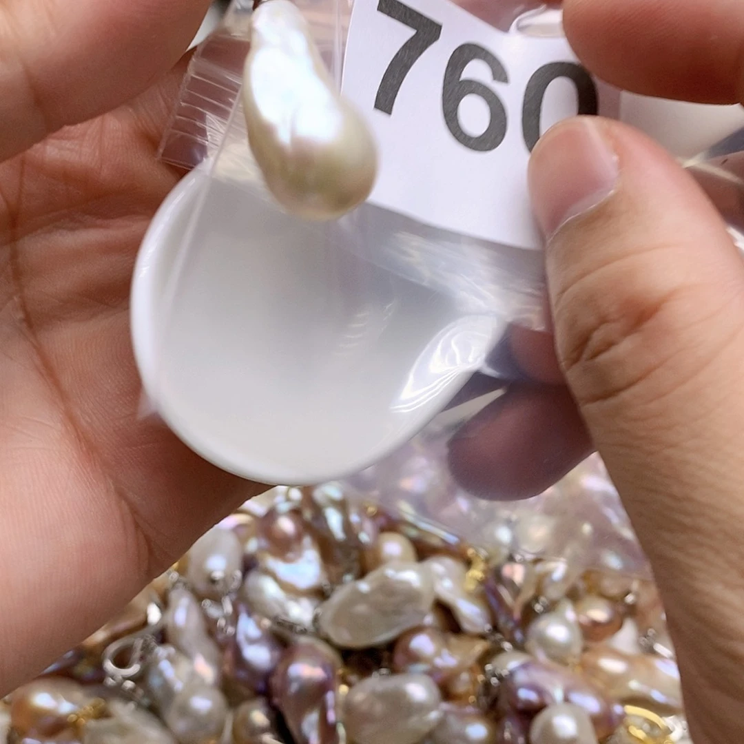 淡水珍珠未镶嵌颈饰760