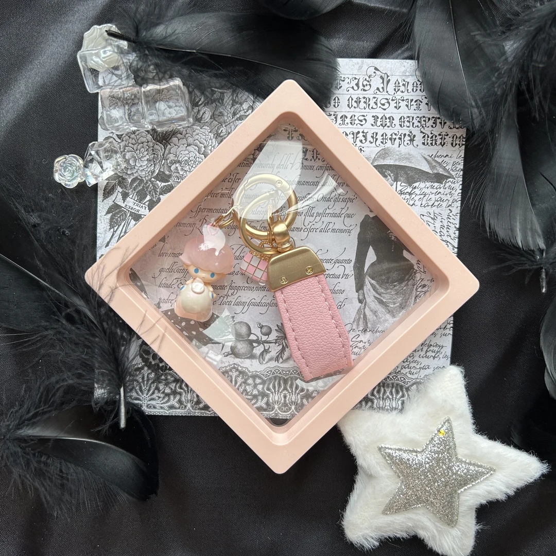 萌粒钥匙扣包挂可爱风适合挂在车钥匙上