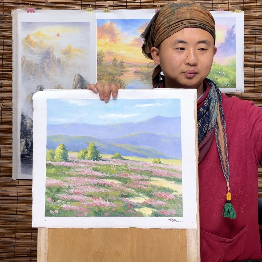 油画东哥宽宽直播间
