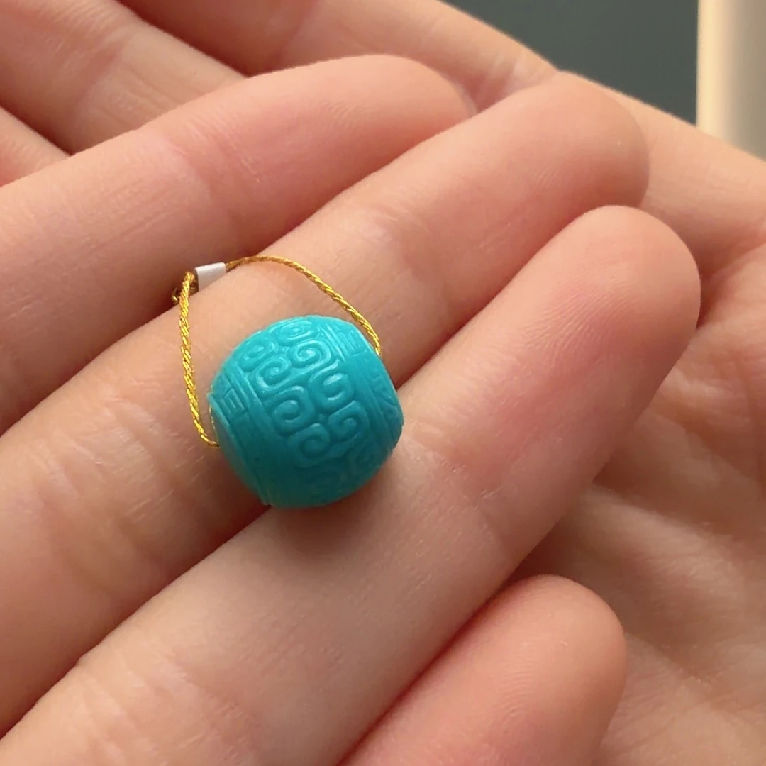 绿松石未镶嵌颈饰