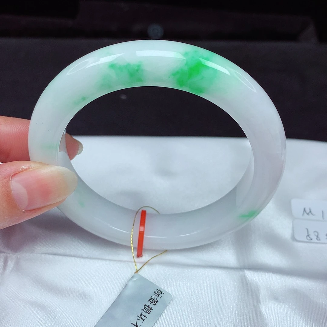 未镶嵌手镯翡翠58圈965