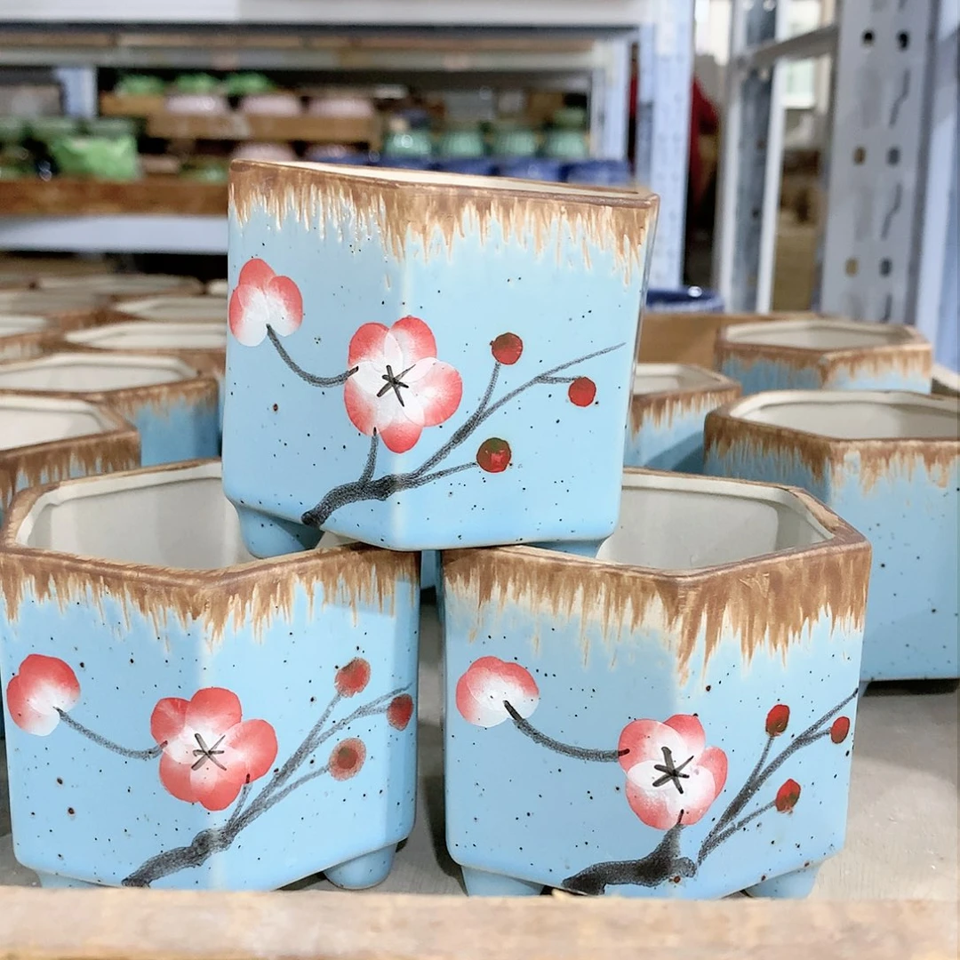 陶瓷陶瓷多肉花盆特价