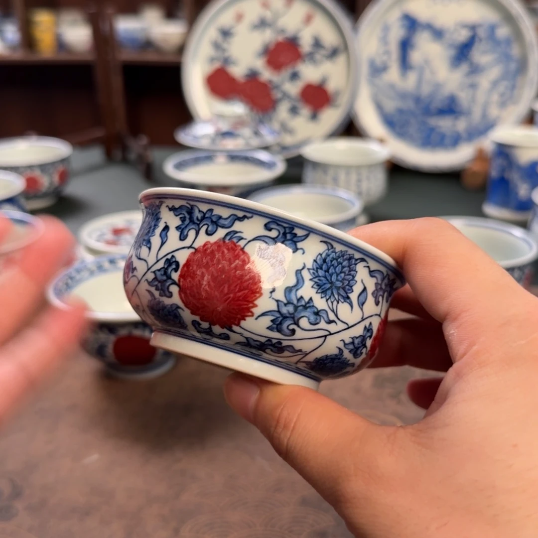 *****纯手工手绘陶瓷茶具