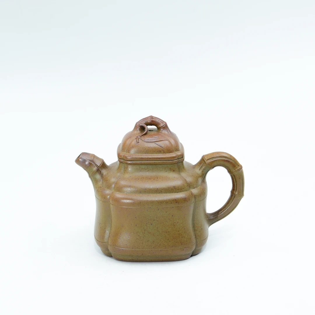 四方竹鼎,黄金段柴烧,200CC,任奖恩,非遗传承人,PLRJE251216001