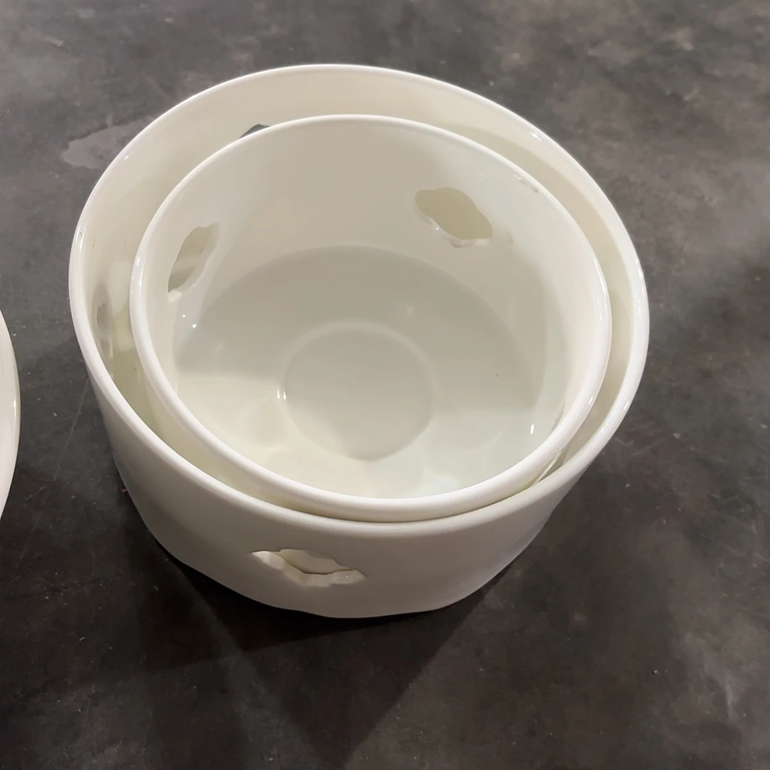 盘一大一小炉底工厂库存微瑕产品