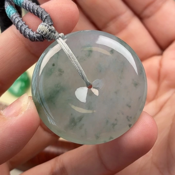 颈饰未镶嵌翡翠天然翡翠a货