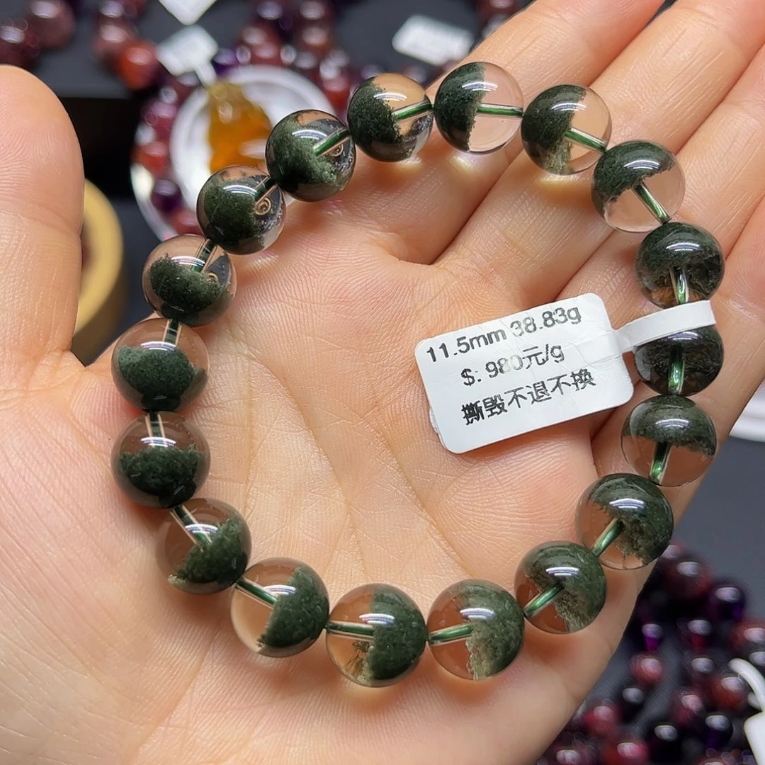水晶未镶嵌手链天然水晶