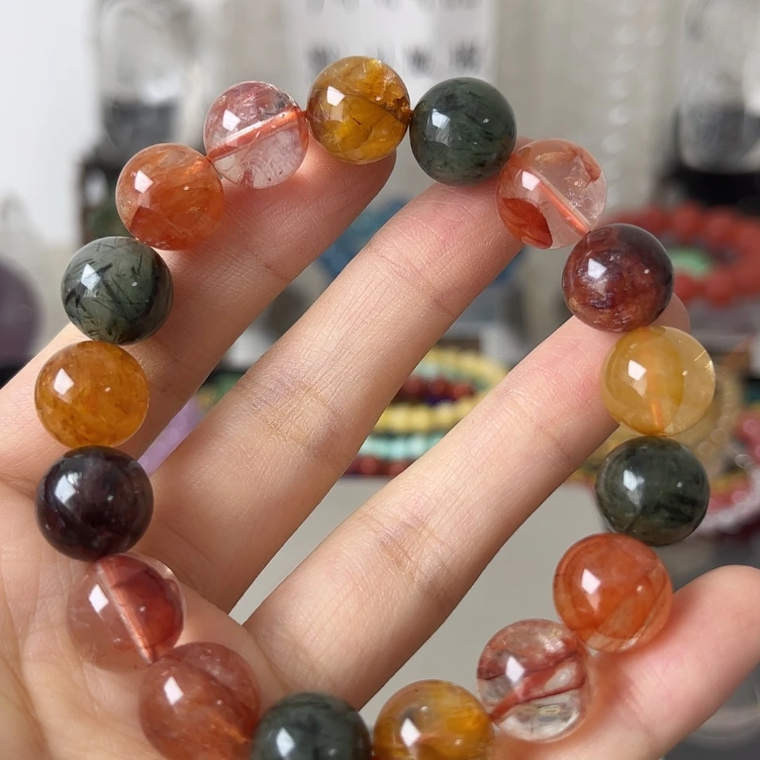 水晶手链未镶嵌矿坑