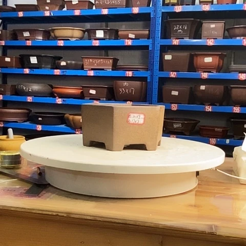 紫砂花盆宜兴紫砂工艺品