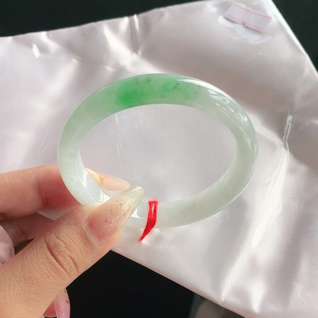 未镶嵌手镯翡翠53贵妃0349
