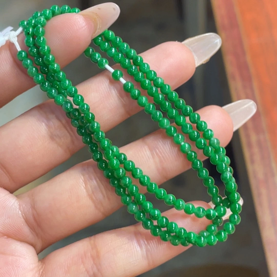 颈饰未镶嵌翡翠项链