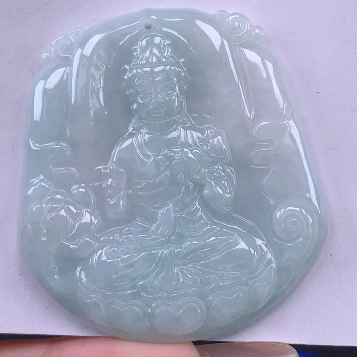 颈饰未镶嵌翡翠大势至