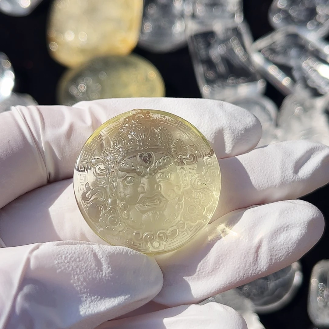 水晶颈饰未镶嵌水*儿