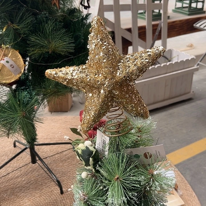 一口价圣诞树，最顶部大装饰