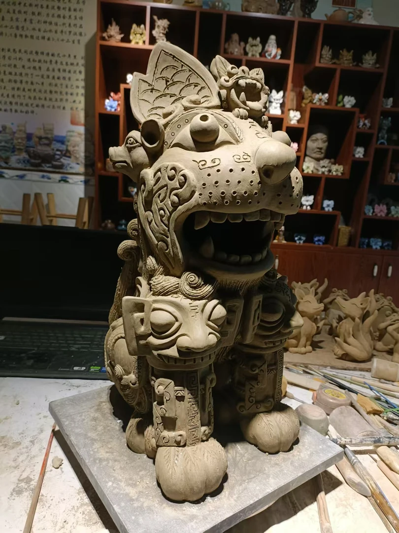 （新品上线）大理祥云非遗瓦猫