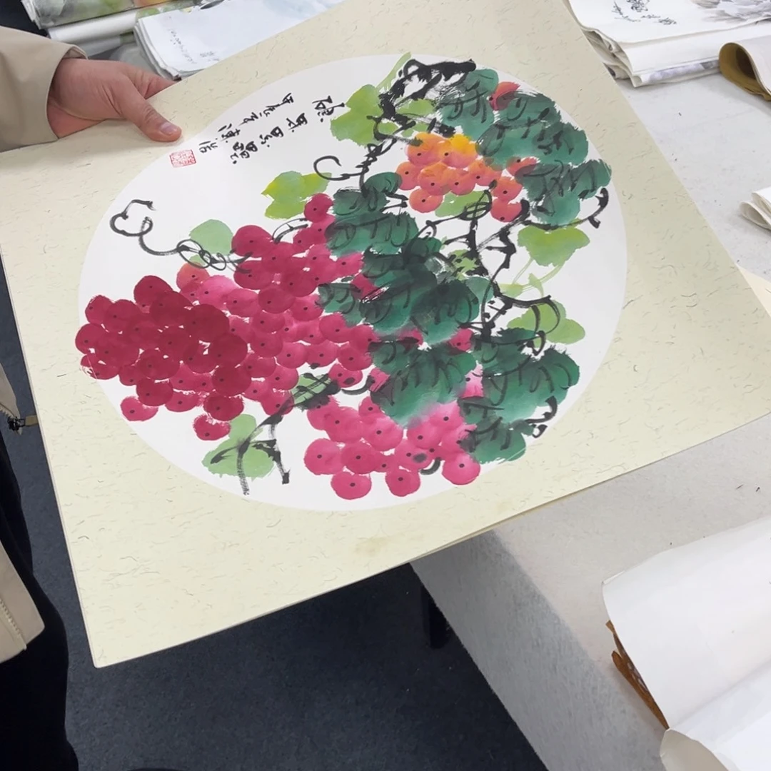 国画手绘画作品和绘画