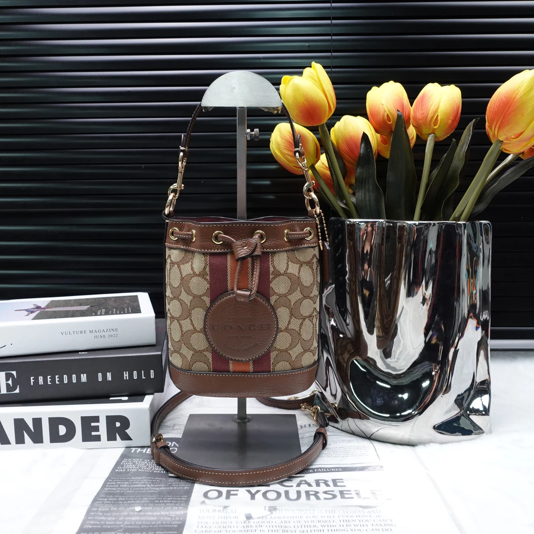 95新 COACH/蔻驰 单肩包/T10158194