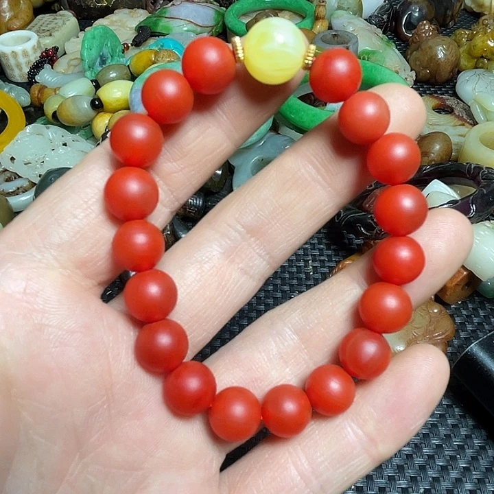 滴血莲花菩提把件